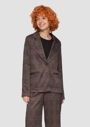 QS Jackenblazer Indoor-Blazer Karierter Blazer aus günstig online kaufen