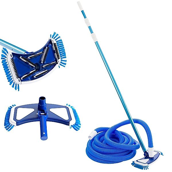 Arebos Poolbürste Poolbürste mit Clip-System und günstig online kaufen