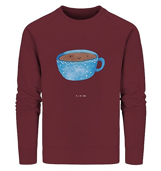 Mr. & Mrs. Panda Longpullover Größe M Kaffee Tasse - Burgundy - Geschenk, S günstig online kaufen