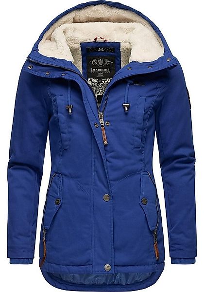 Marikoo Winterjacke Bikoo sportliche Damen Outdoor Baumwolljacke mit Kapuze günstig online kaufen
