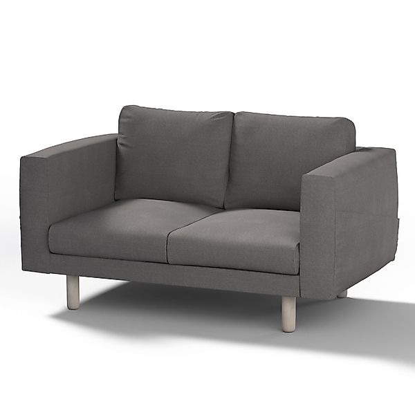 Bezug für Norsborg 2-Sitzer Sofa, dunkelgrau, Norsborg 2-Sitzer Sofabezug, günstig online kaufen
