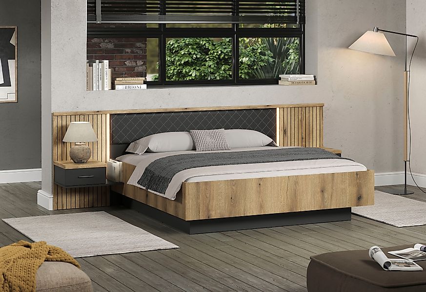 INOSIGN Bettgestell Estepona (1-tlg), Bett 180x200 günstig online kaufen
