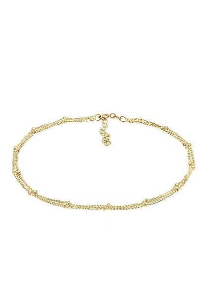 Elli Fußkette Fußkette mit Kugeln Zeitlos Schmuck Geschenk 925 Silber günstig online kaufen