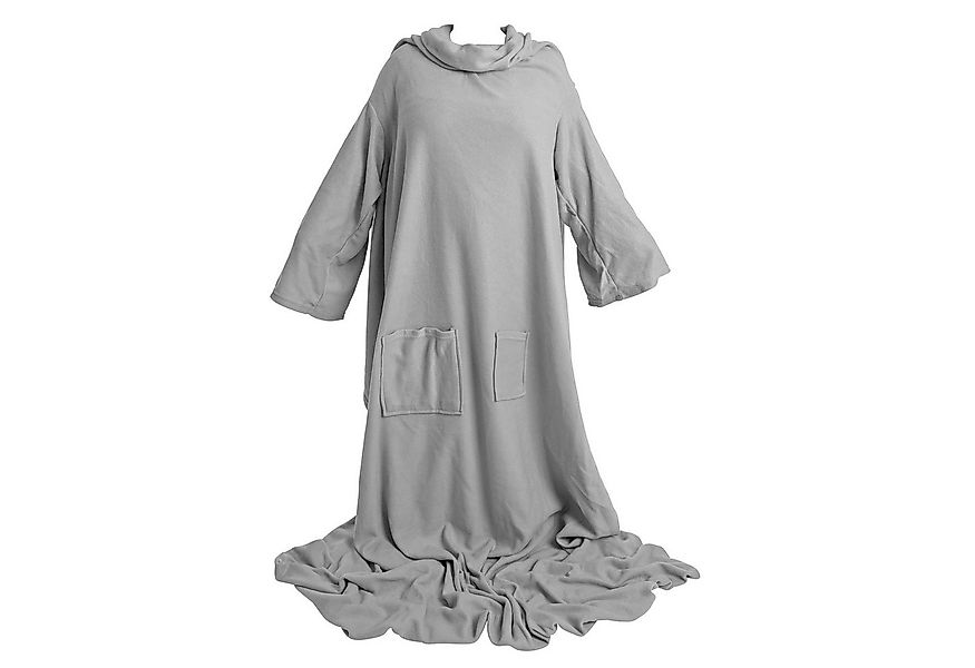 ESTEXO Tagesdecke Ärmeldecke Kuscheldecke XXL TV-Decke Wohndecke und Fuß- + günstig online kaufen