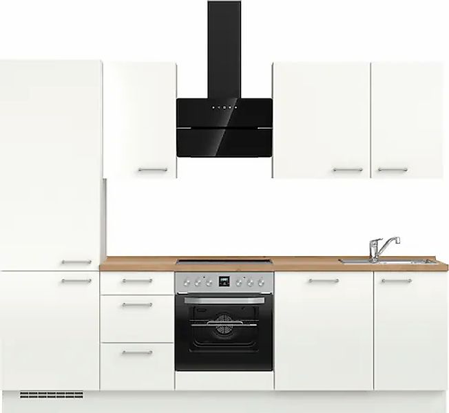 nobilia® Küchenzeile »"Laser II"«, vormontiert, Ausrichtung wählbar, Breite günstig online kaufen