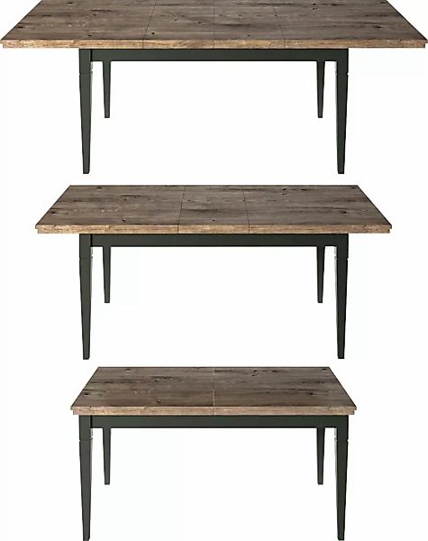Home affaire Esstisch "Evora", Breite 160 cm, verlängerbar auf 240 cm günstig online kaufen