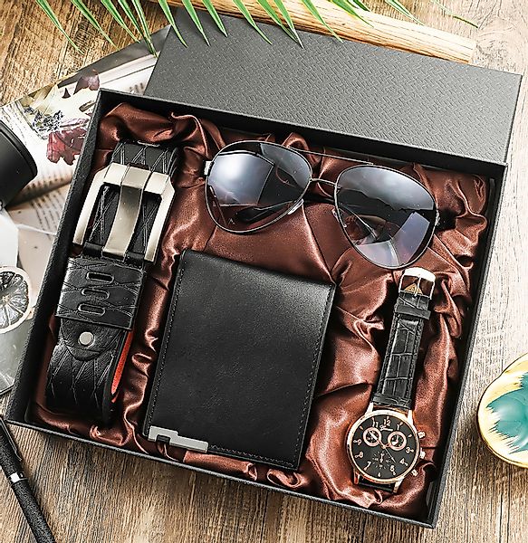Luckice Geldbörse 4PCS Geschenk für Männer günstig online kaufen