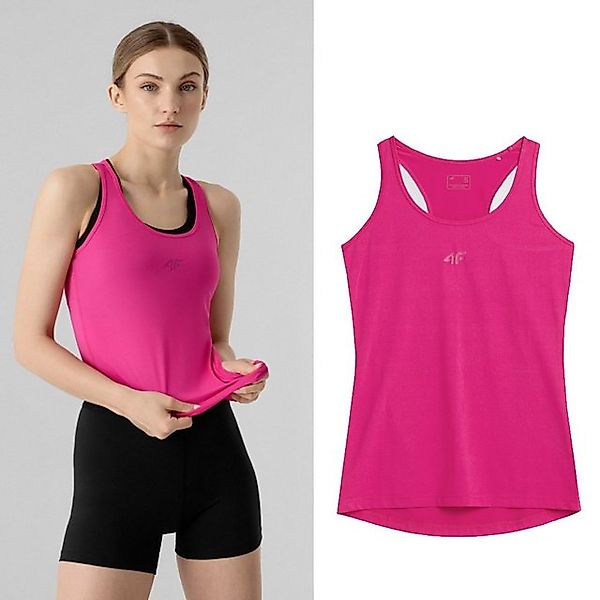 4F Kurzarmshirt 4F - Damen Fitness Tank Top Sportshirt, pink günstig online kaufen