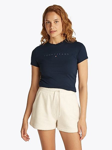 Tommy Jeans T-Shirt TJW SLIM TONAL LINEAR TEE EXT mit Logoschriftzug günstig online kaufen