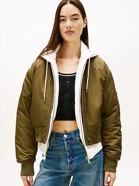 Tommy Jeans Bomberjacke TJW ESSENTIAL BOMBER JACKET Mit Reißverschlusstasch günstig online kaufen