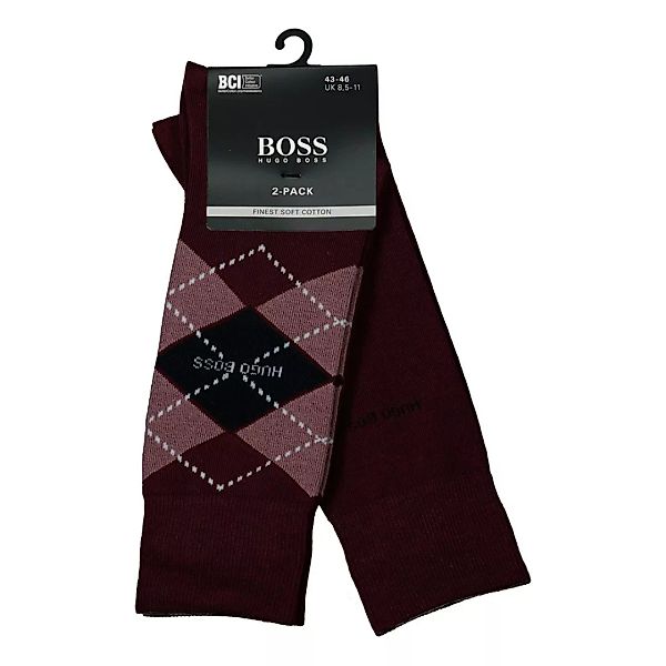 Boss Rs Argyle Socken 2 Paare EU 39-42 Medium Purple günstig online kaufen