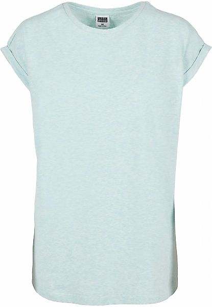 URBAN CLASSICS Kurzarmshirt "Urban Classics Damen Ladies Color Melange Exte günstig online kaufen