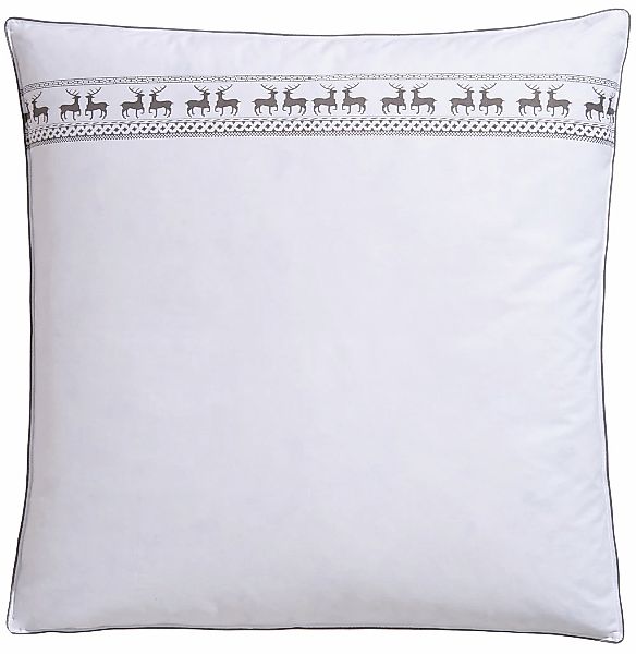 Älgdröm Federkissen "Finja Kopfkissen in 40x80 cm, 80x80 cm" Füllung: 90Fed günstig online kaufen