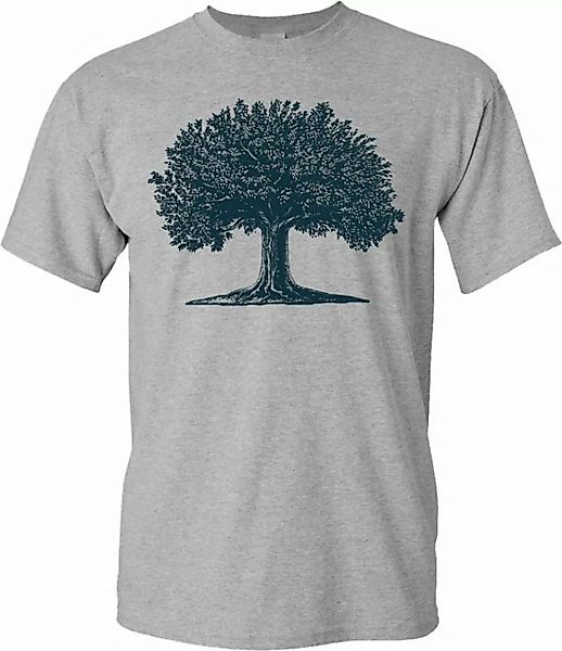 Baddery Print-Shirt Garten T-Shirt : Arbor Magna - Wald - Nature Hobbygärtn günstig online kaufen