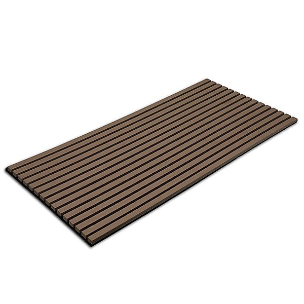 Clanmacy Wandpaneel Wandpaneele Akustikpaneele 120*60*2.1cm Walnuss günstig online kaufen