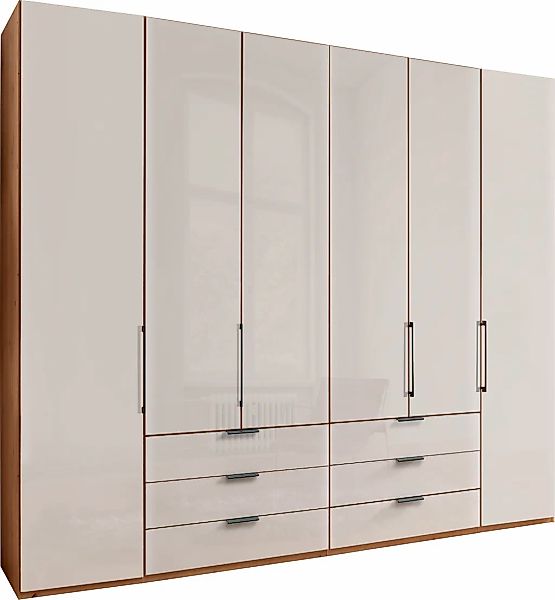 WIEMANN Kleiderschrank "Monaco" mit Teil-Glasfront sowie hochwertige Beschl günstig online kaufen