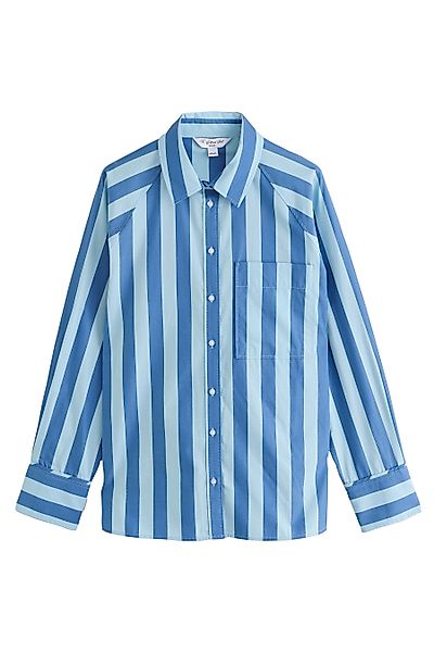 Next Langarmhemd Oversize-Langarmshirt aus Baumwolle, Kurzgröße günstig online kaufen