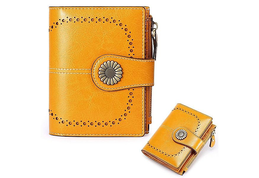 REDOM Kartenetui Damen Portemonnaie klein RFID Schutz Geldbörse (Geldbeutel günstig online kaufen