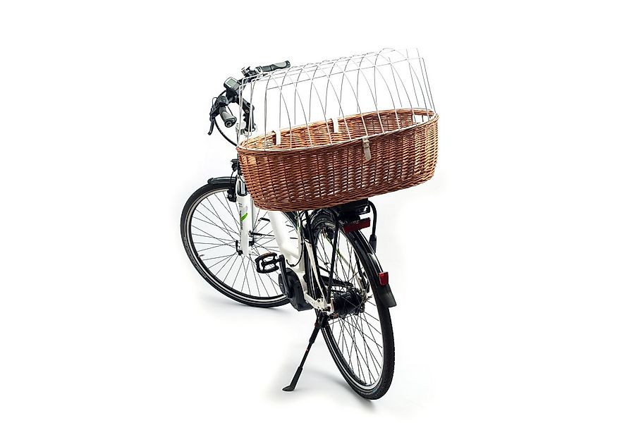 Aumüller Tierfahrradkorb Fahrrad-Transportkorb für Hunde, L: 72 cm + Schutz günstig online kaufen