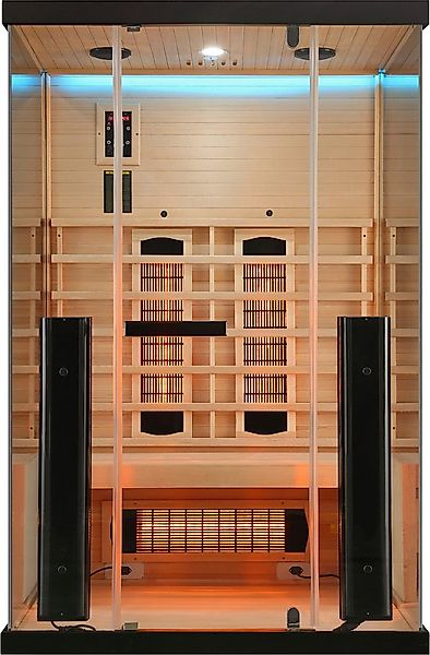 Sanotechnik Infrarotkabine BILLUND 2 NEU, BxTxH: 125 x 100 x 190 cm, inkl. günstig online kaufen