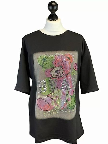 Fashion and Sports T-Shirt FaS452 T-Shirt mit Glitzer Teddy AA ca. 57 cm günstig online kaufen