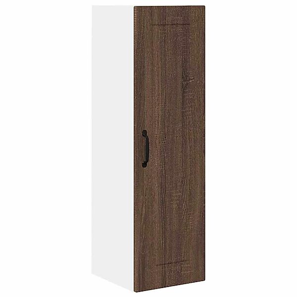 vidaXL Küchenwandschrank mit Regal Braun Eichen-Optik 30 x 31 x 100 cm 8854 günstig online kaufen