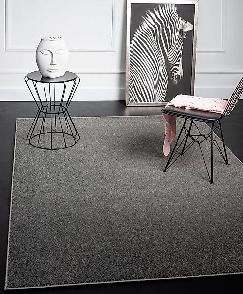 merinos Teppich Montana, rechteckig, Höhe: 20 mm, Kurzflor, Uni-Farben, bes günstig online kaufen