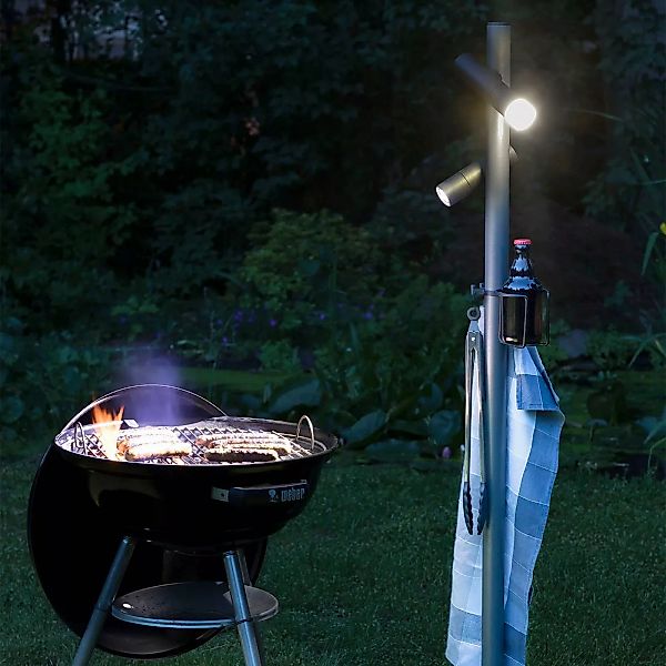 LED-Terrassenleuchte Paul Basic+, zweiflammig günstig online kaufen