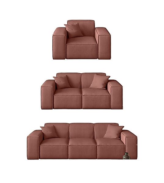 Fun Möbel Polstergarnitur Sofaset Designersofa CELES günstig online kaufen