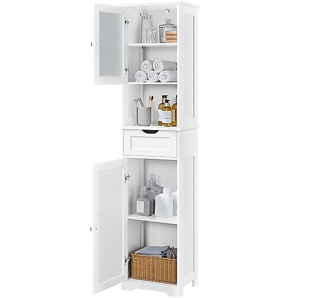 Yaheetech Hochschrank Badkommode Badezimmerschrank Aufbewahrungsschrank Küc günstig online kaufen