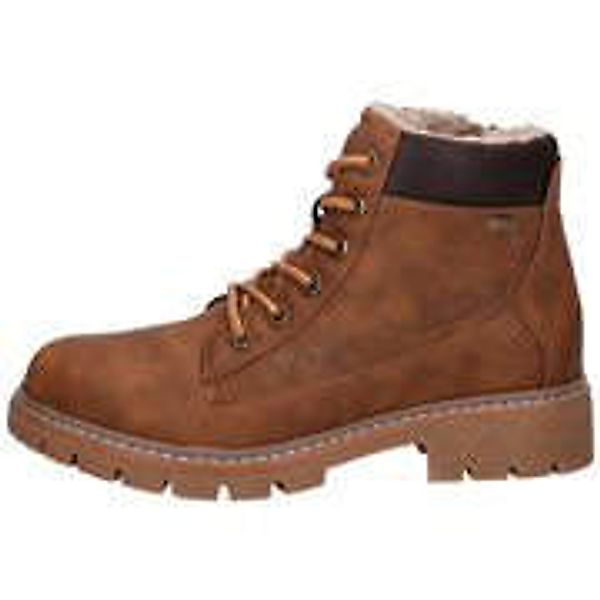 Tom Tailor Schnür Boots Damen braun günstig online kaufen
