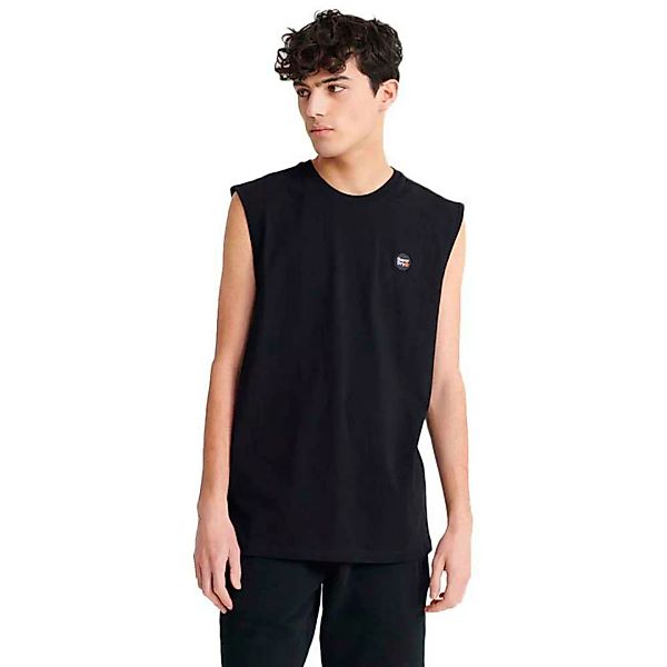 Superdry Collective Oversized Ärmelloses T-shirt 2XL Black günstig online kaufen