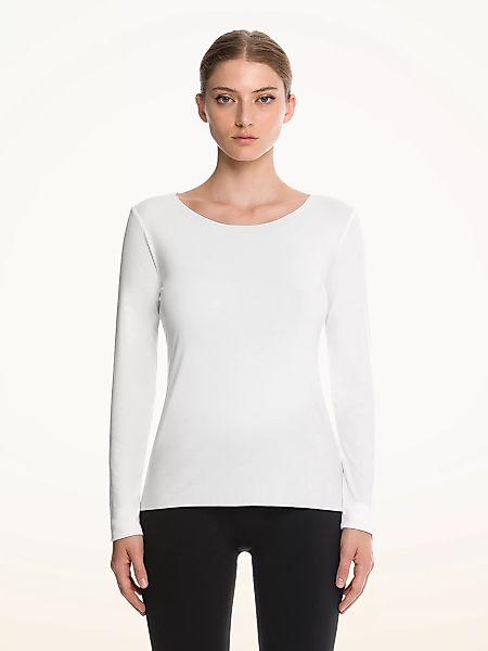 Wolford - Aurora Pure Pullover, Frau, white, Größe: XS günstig online kaufen