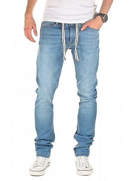 Yazubi Slim-fit-Jeans Herren Sweathose in Jeansoptik günstig online kaufen