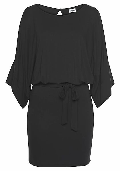 Buffalo Jerseykleid mit Bindeband, mit Ärmelschlitzen, sommerlich, modisch günstig online kaufen