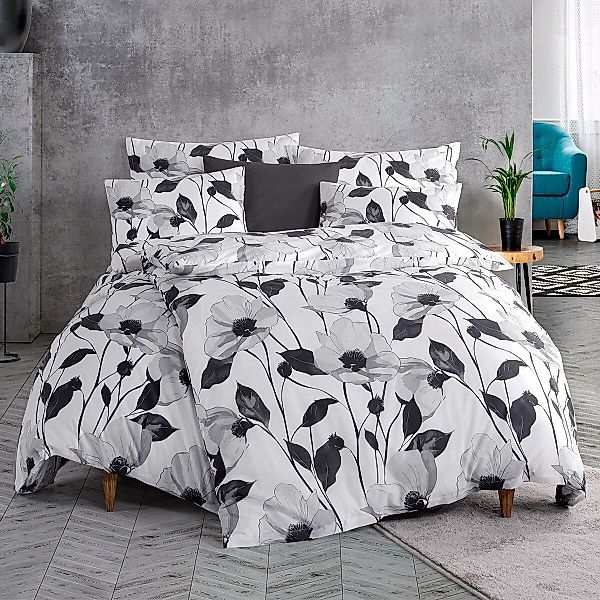 TRAUMSCHLAF Bettwäsche Monochrome, Renforce, 2 teilig, günstig online kaufen