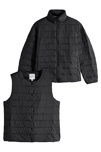 The Set Steppjacke The Set Leichte Steppweste/Steppmantel, 2er-Pack (2-St) günstig online kaufen
