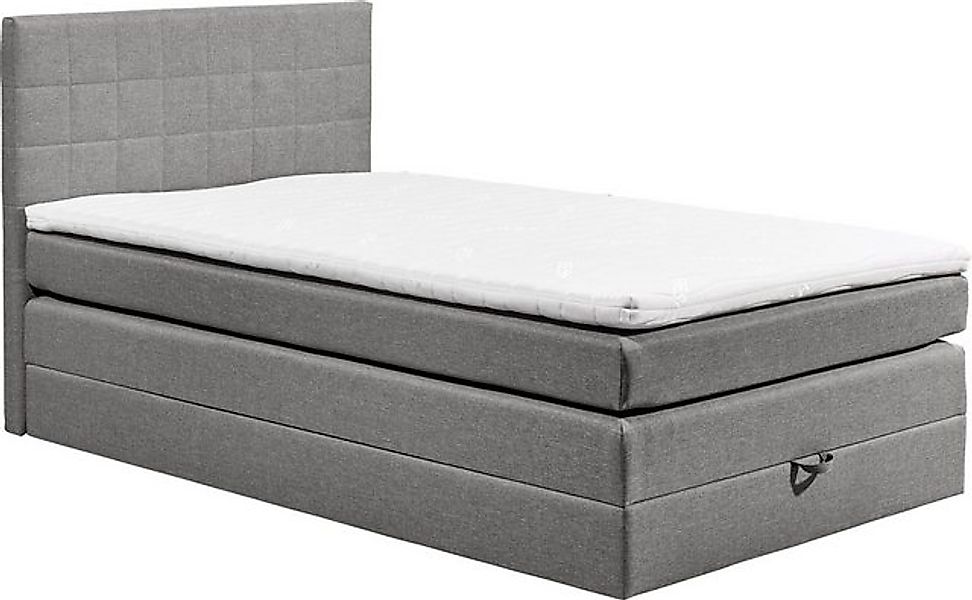 ED EXCITING DESIGN Boxspringbett Hawaii, inkl. einem Bettkasten und Topper günstig online kaufen