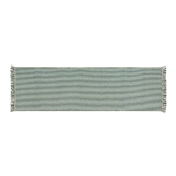 HAY - Stripes and Stripes Teppich/Läufer 200x60cm - gurkengrün/LxB 200x60cm günstig online kaufen
