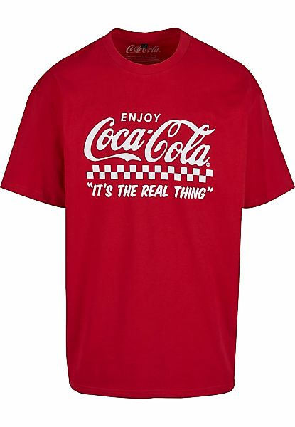 Merchcode T-Shirt "Merchcode Coca Cola Enjoy Coke Oversize Tee" 1 Stk. günstig online kaufen