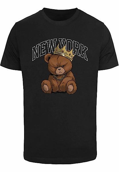 MisterTee T-Shirt "MisterTee NY Crowned Bear Tee" 1 Stk. tlg. günstig online kaufen