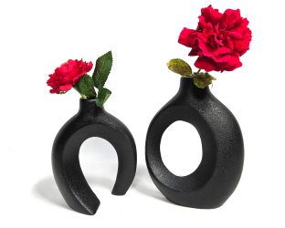 Yudu Tischvase 2-teiliges Vasen Set Blumenvase günstig online kaufen