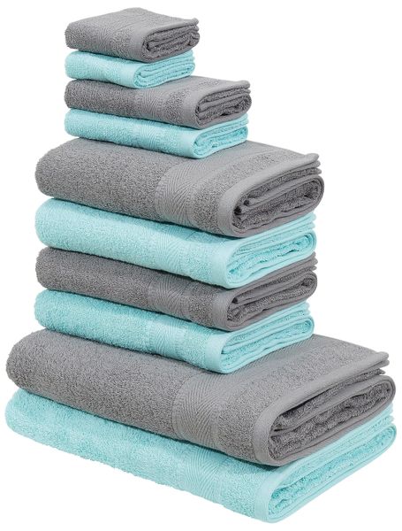 my home Handtuch Set "Afri, Duschtücher, Handtücher, Gästetücher, Seiftüche günstig online kaufen