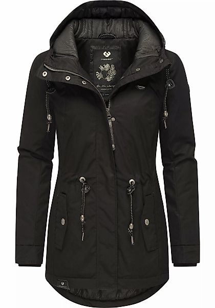 Ragwear Winterjacke "Monadis Black Label", mit Kapuze, stylischer Winterpar günstig online kaufen