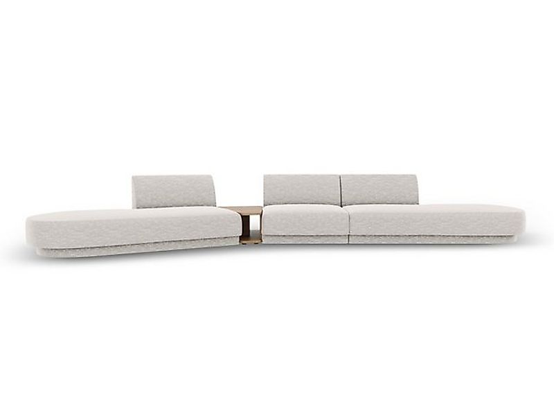 Micadoni Sofa Miley, modular 5-Sitzer ohne Armlehnen günstig online kaufen
