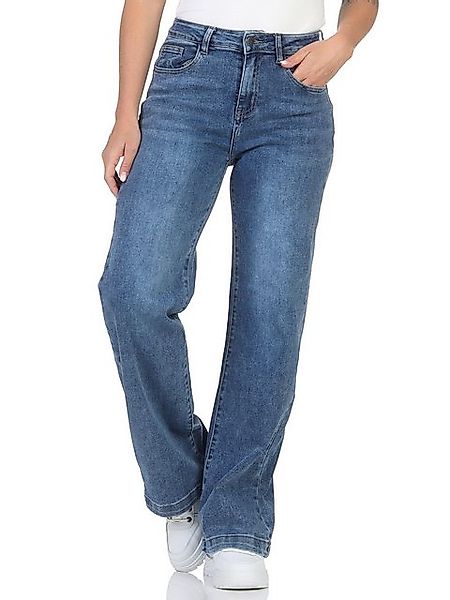 simaranda Schlagjeans Damen Jeans Schlag 321 S/36 Mittelblau günstig online kaufen