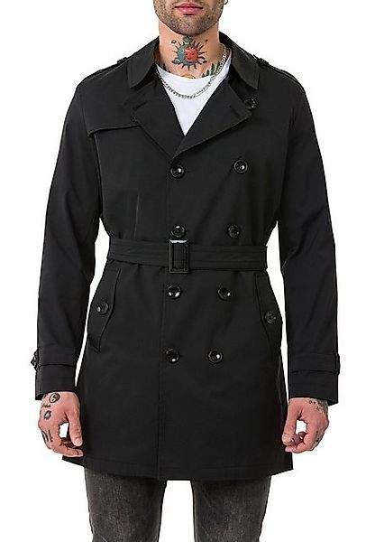 RedBridge Trenchcoat Red Bridge Herren Mantel Trenchcoat Jacke Schwarz L Pr günstig online kaufen