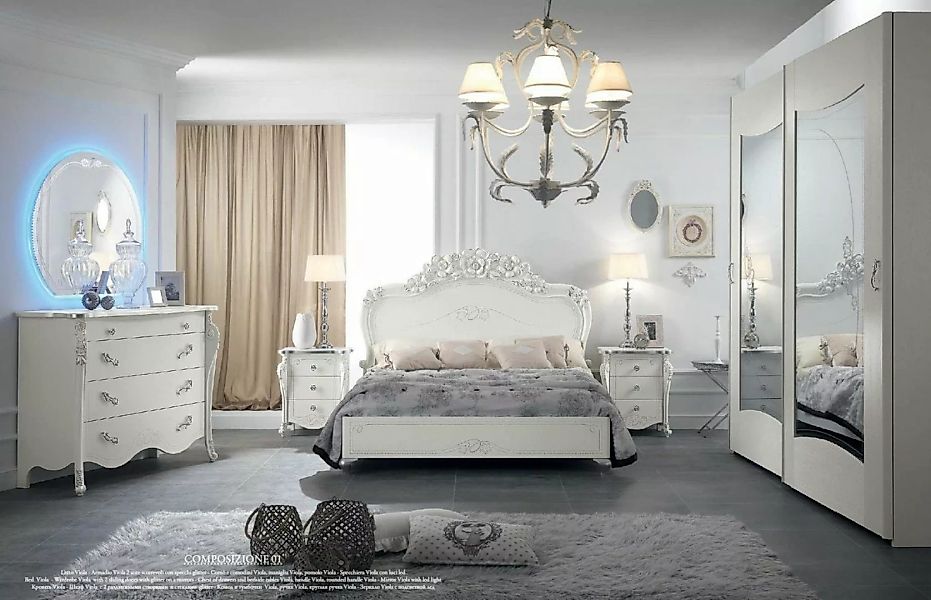 JVmoebel Bett Bett Betten Doppelbett Holz Luxus Möbel Design Klassische Hot günstig online kaufen