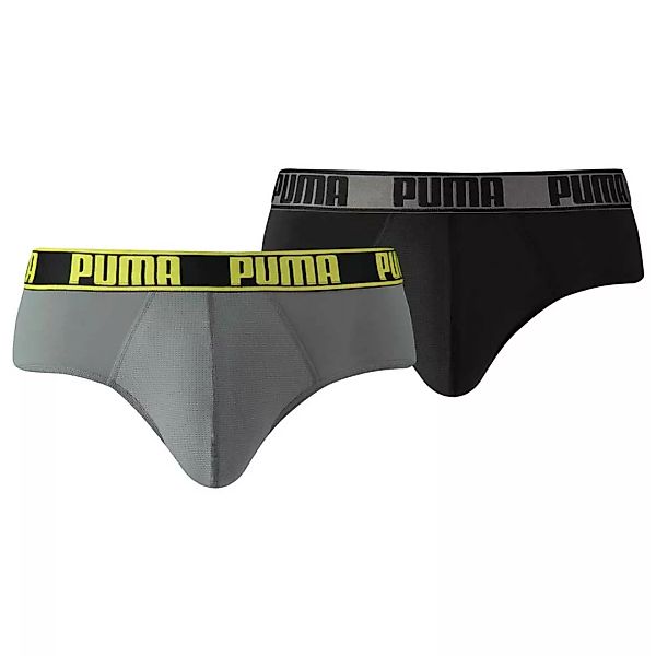 Puma Active Boxer 2 Einheiten M Grey Yellow günstig online kaufen