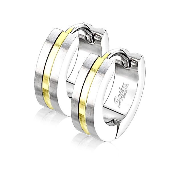 Order & Smile Schmuck Klappcreolen Männer günstig online kaufen